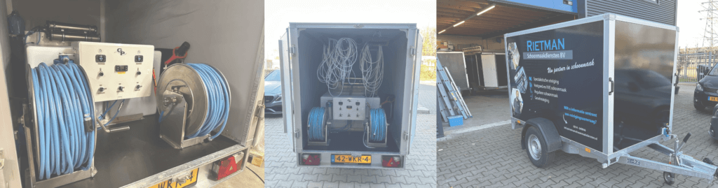 Telewash installatie Rietman